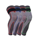 Ginocchiere estese in nylon per sport equitazione taglia S