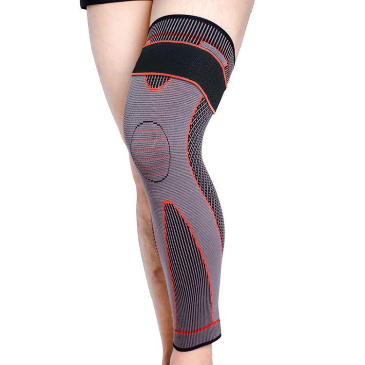 Ginocchiere estese in nylon per sport equitazione M