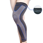 Ginocchiere estese in nylon per sport equitazione XL