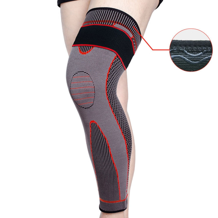 Ginocchiere estese in nylon per sport equitazione XL