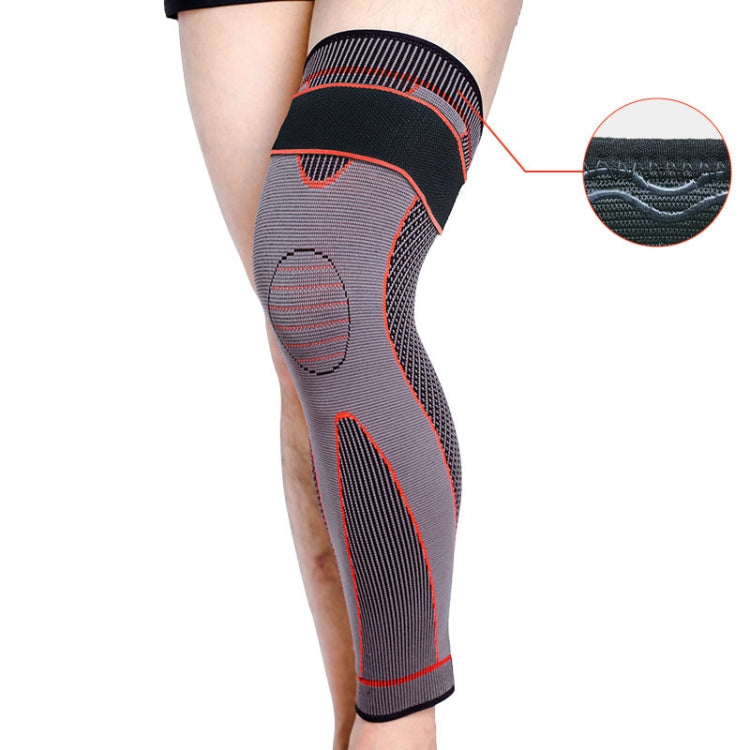 Ginocchiere estese in nylon per sport equitazione XL