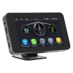 Riproduttore wireless schermo 4,7" con CarPlay e Android Auto