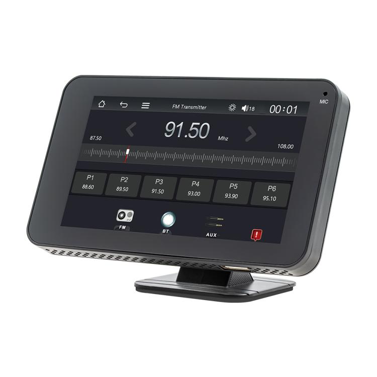 Riproduttore wireless schermo 4,7" con CarPlay e Android Auto