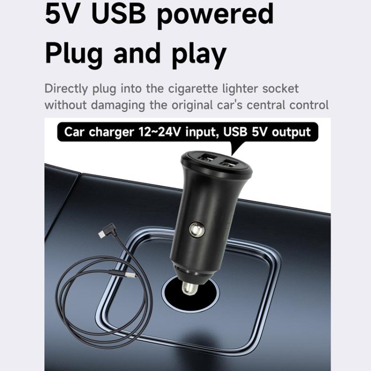 Riproduttore wireless schermo 4,7" con CarPlay e Android Auto