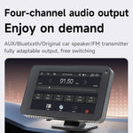 Riproduttore wireless schermo 4,7" con CarPlay e Android Auto