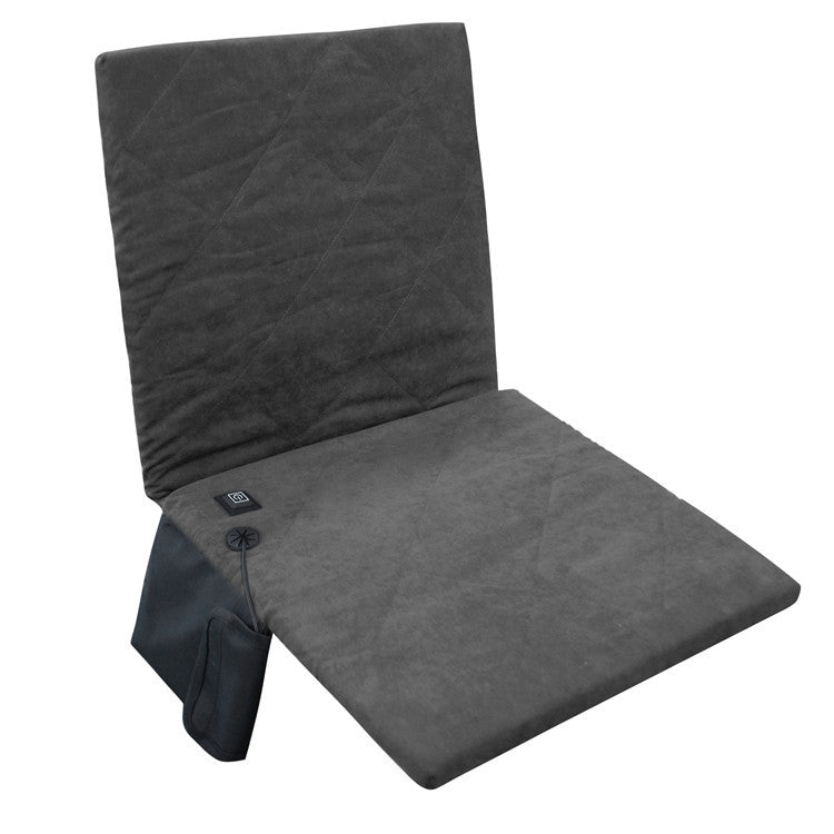 Cuscino riscaldante USB con schienale per campeggio invernale