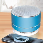 Mini altoparlante Bluetooth wireless in metallo