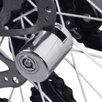 Blocco antifurto freno a disco bicicletta 2 pezzi