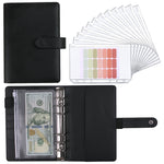 Quaderno A6 Macaron in similpelle con fogli mobili