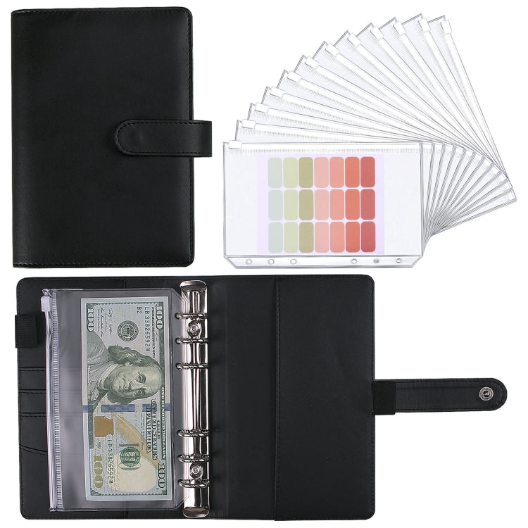Quaderno A6 Macaron in similpelle con fogli mobili