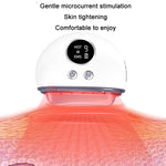 Strumento massaggi viso elettrico con luce e microcorrente