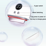 Strumento massaggi viso elettrico con luce e microcorrente
