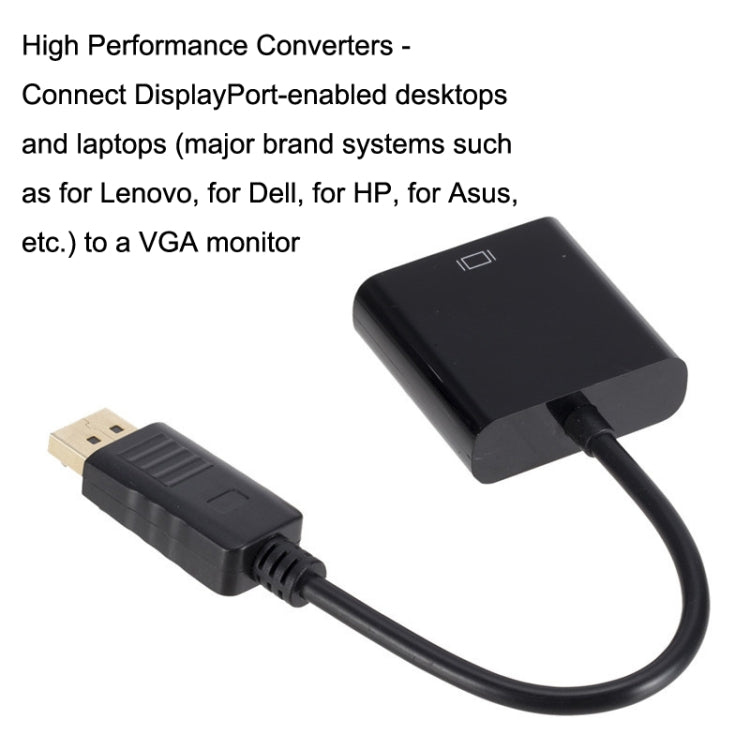 Adattatore DisplayPort a VGA con cavo 15 cm