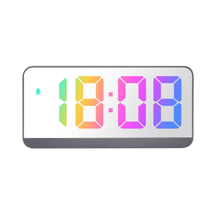 Sveglia elettronica LED con display colorato 17cm