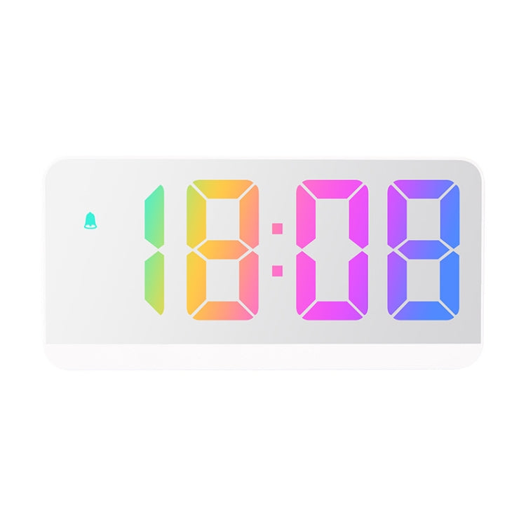 Sveglia elettronica LED con display colorato 17cm