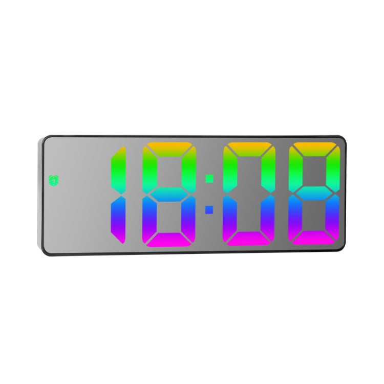 Sveglia elettronica LED con display colorato 17cm