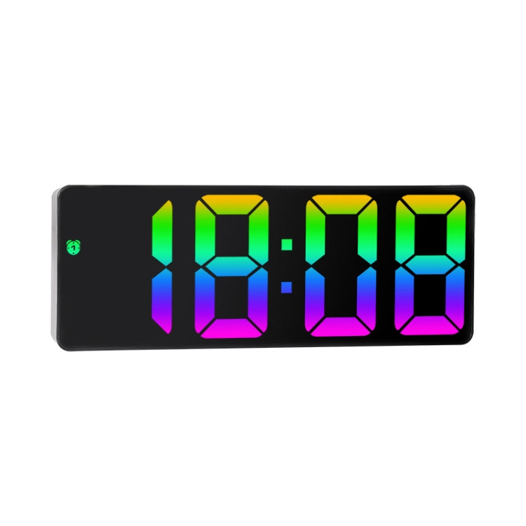 Sveglia elettronica LED con display colorato 17cm