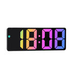 Sveglia elettronica LED con display colorato 17cm