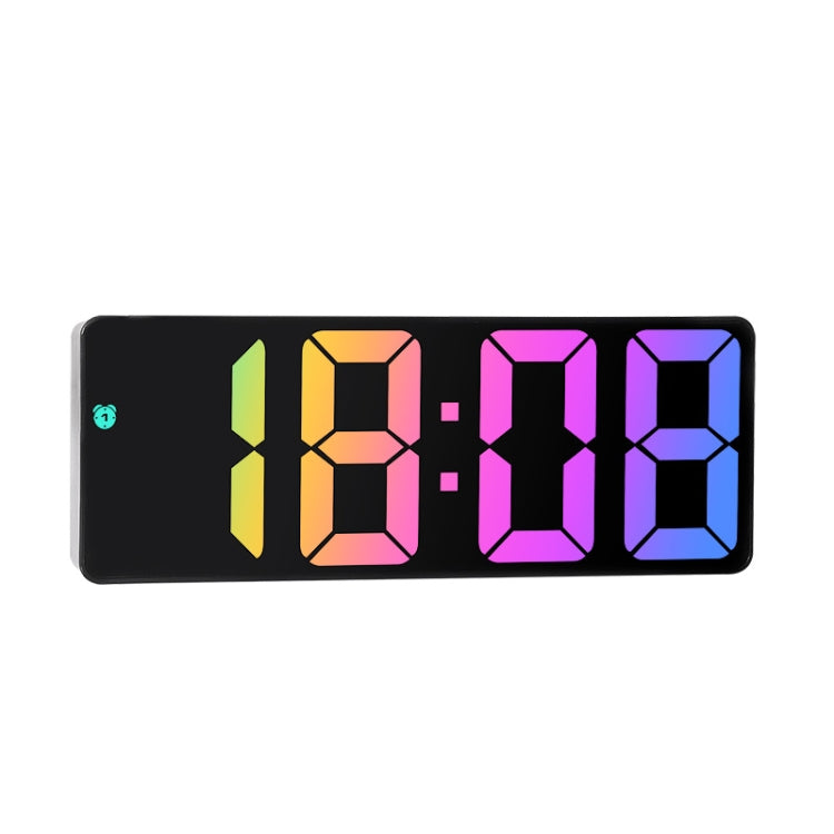 Sveglia elettronica LED con display colorato 17cm