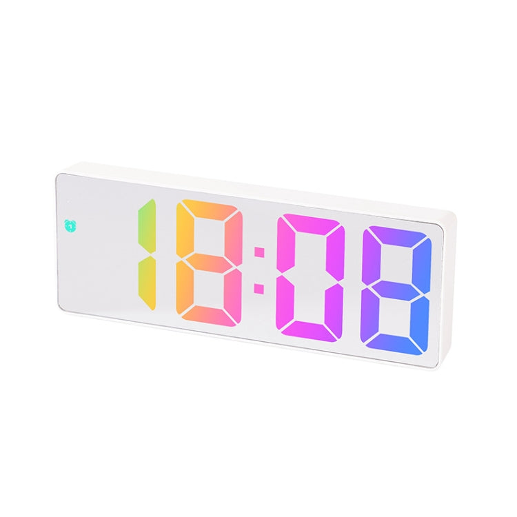 Sveglia elettronica LED con display colorato 17cm