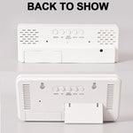 Sveglia elettronica LED con display colorato 17cm