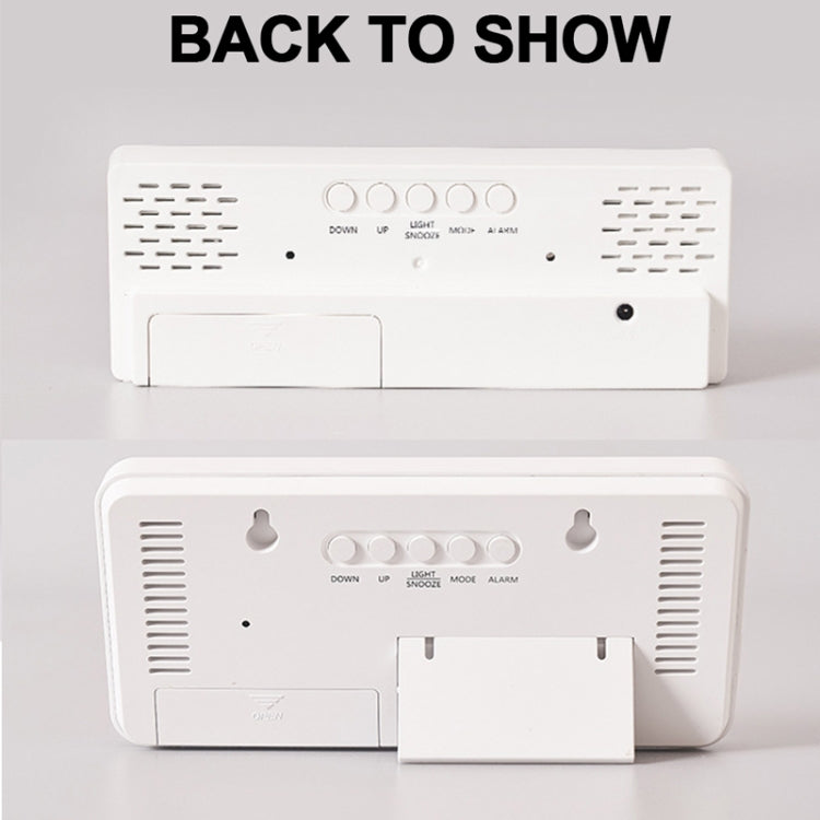 Sveglia elettronica LED con display colorato 17cm