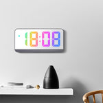 Sveglia elettronica LED con display colorato 17cm