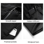 Gilet riscaldato elettrico in cotone 2XL 3XL
