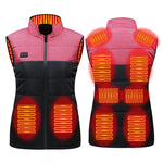Gilet riscaldato elettrico in cotone 2XL 3XL