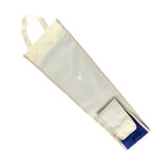 Set 3 custodie impermeabili per ombrelli auto blu e bianco