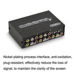 FJGEAR FJ-401AV commutatore audio e video AV 4 vie