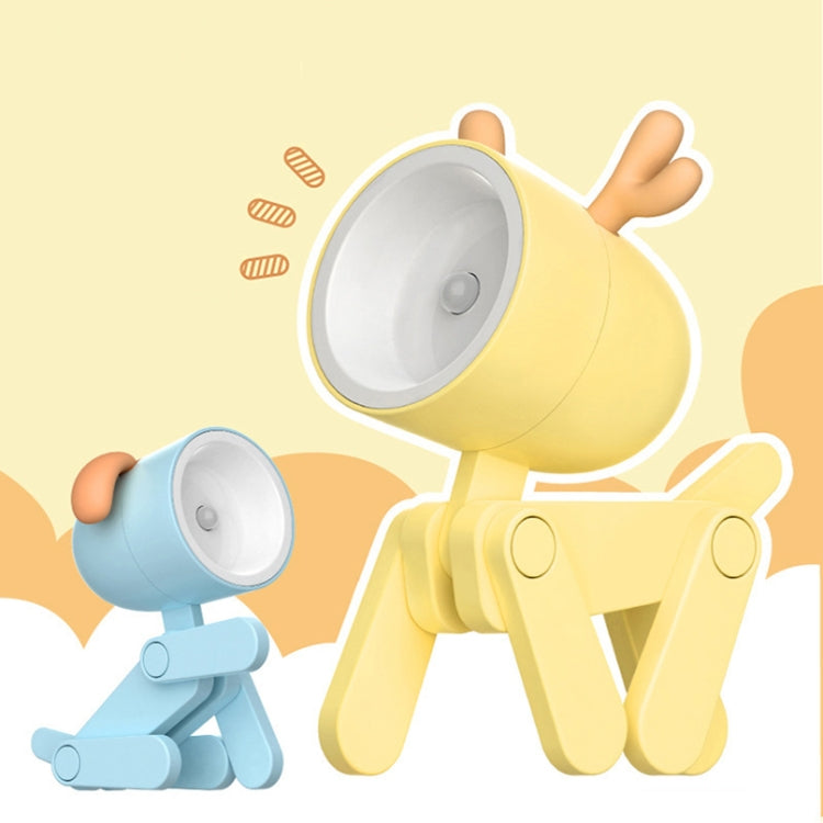 Mini lampada LED da scrivania pieghevole a forma di animale