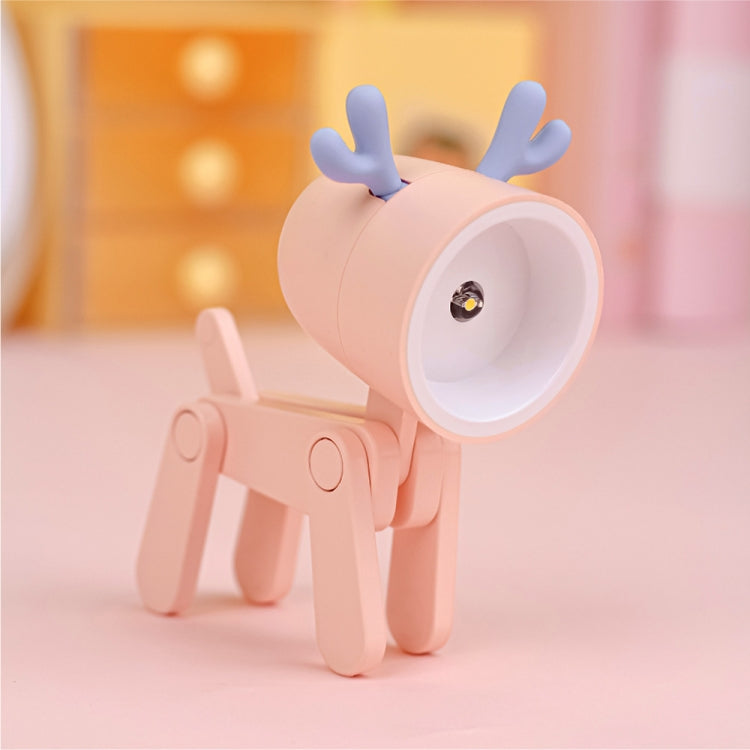 Mini lampada LED da scrivania pieghevole a forma di animale