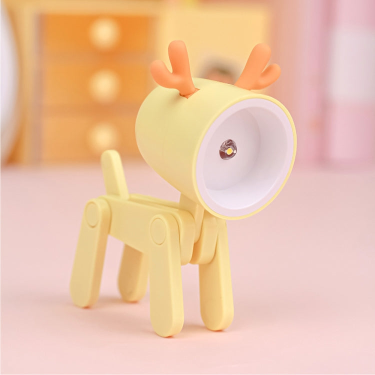 Mini lampada LED da scrivania pieghevole a forma di animale