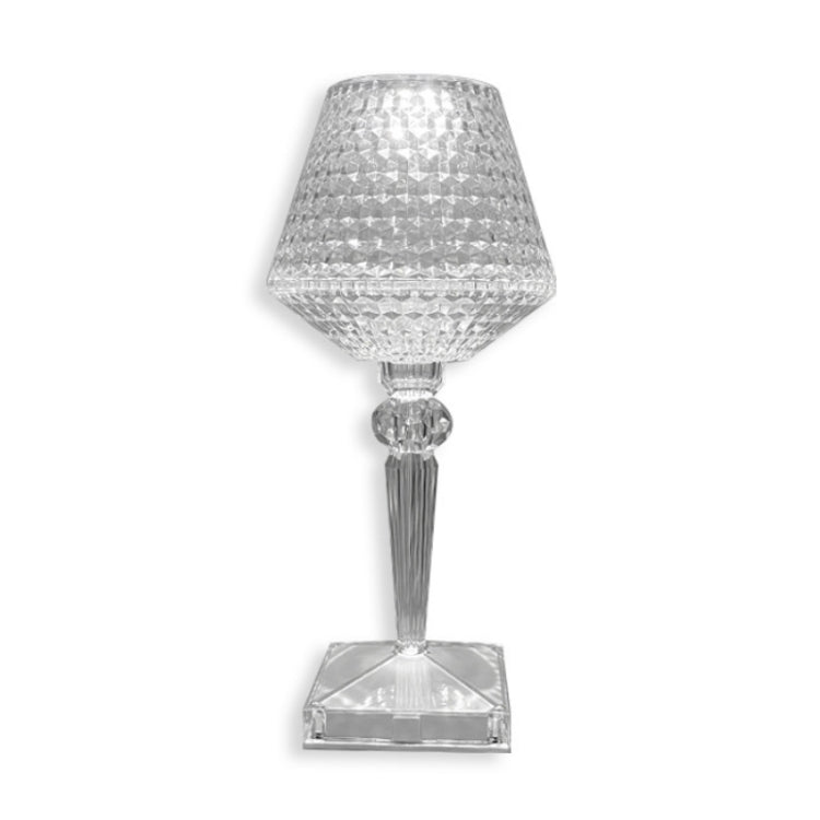 Lampada da comodino LED in acrilico con 3 colori e telecomando