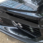Adesivi prese d'aria anteriori in fibra di carbonio Chevrolet Cor
