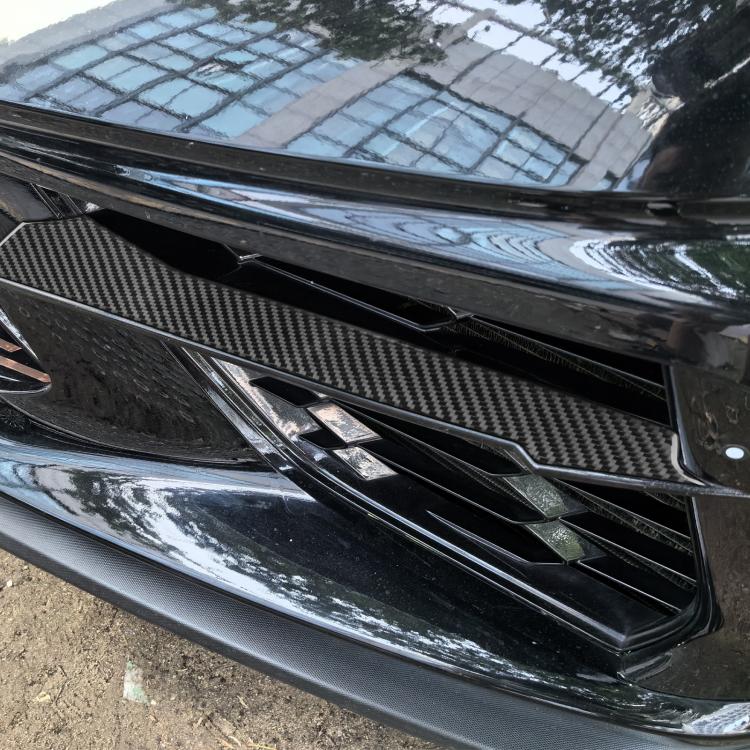 Adesivi prese d'aria anteriori in fibra di carbonio Chevrolet Cor