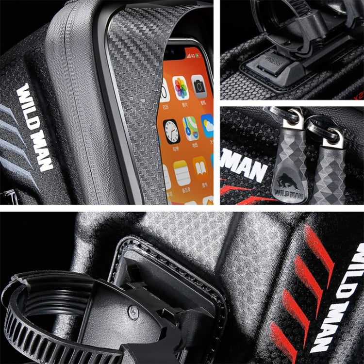 Borsa da bicicletta impermeabile WILD MAN E12X 1L EVA