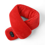 Sciarpa riscaldante USB con massaggio per collo 80x10 cm