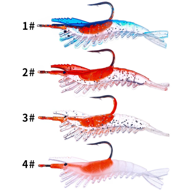 Esca morbida per pesca gamberetti 6cm 3g