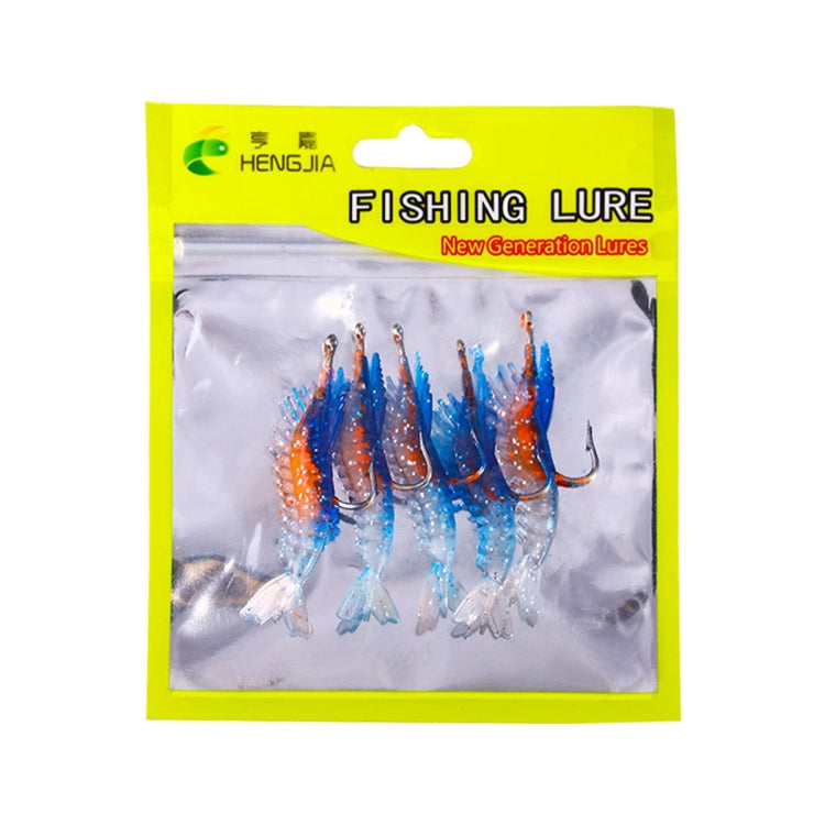 Esca morbida per pesca gamberetti 6cm 3g