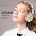 Auricolari Bluetooth Wireless H7 pieghevoli con microfono