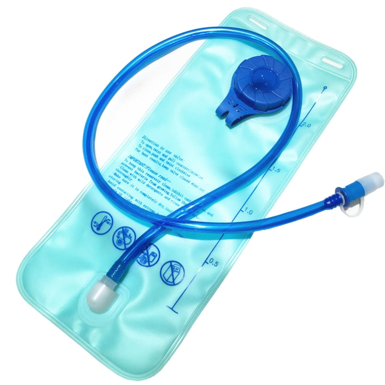 Borsa pieghevole per acqua potabile 2 litri in EVA