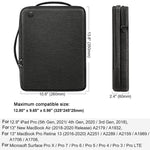 Borsa portatile impermeabile per laptop 13.3-14 pollici