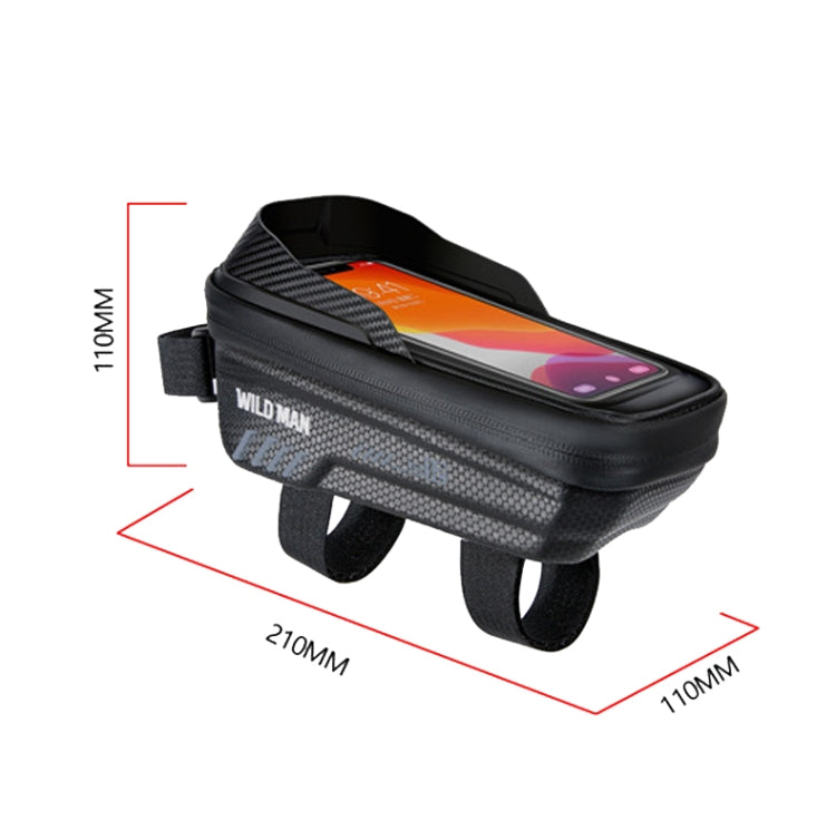 Borsa frontale impermeabile per mountain bike 1L
