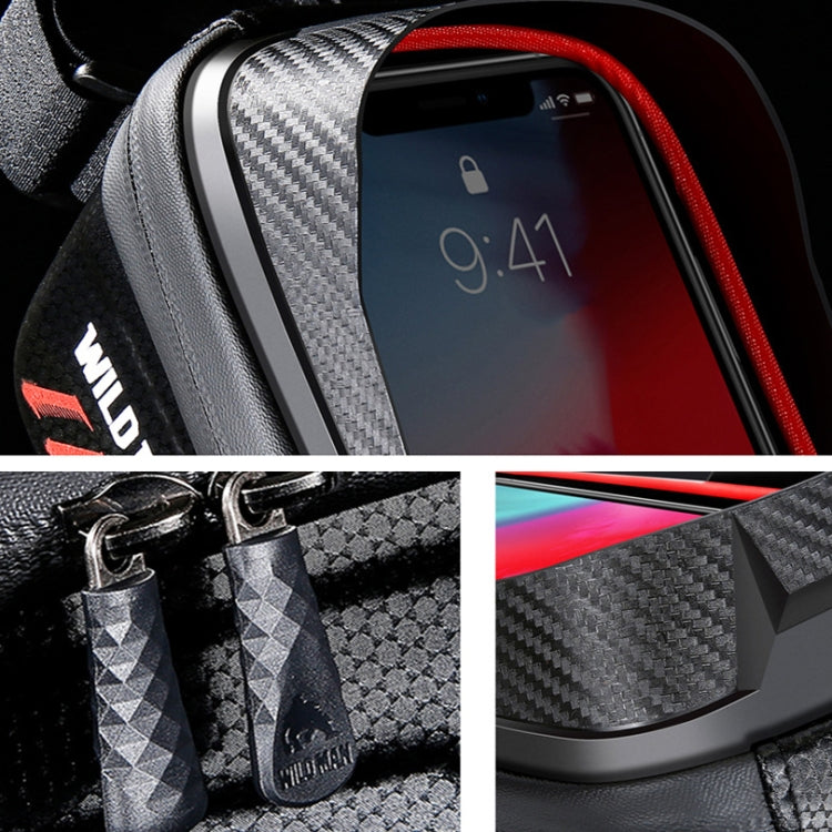 Borsa frontale impermeabile per mountain bike 1L