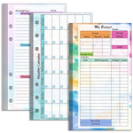 Inserto A6 6 Fori per Manuale Budget Book 3 in 1