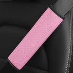 Protezione spalla cintura sicurezza auto in pelle 6,5x23cm