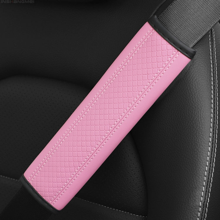 Protezione spalla cintura sicurezza auto in pelle 6,5x23cm