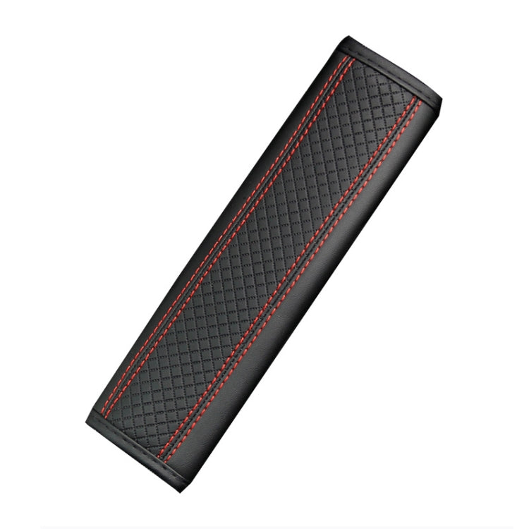 Protezione spalla cintura sicurezza auto in pelle 6,5x23cm